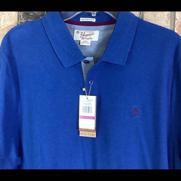 Original Penguin polo shirt men’s Sz XXL. - Picture 2 of 5